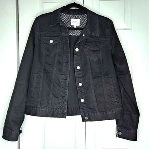 Market & Spruce, Denim Jacket, Black